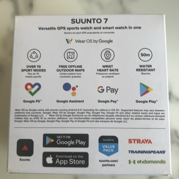 Suunto 7 Graphite Copper Smartwatch NIB - Picture 3 of 4